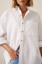 Load image into Gallery viewer, Peta Oversized Shirt | White Organic Cotton