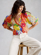 Load image into Gallery viewer, Bex Cotton Top | Yellow Multi