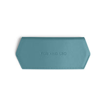 Load image into Gallery viewer, Leather Glasses Case | Teal