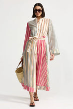 Load image into Gallery viewer, Neottia Dress | Peony Multi Stripe