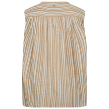 Load image into Gallery viewer, Amelia Stripe Blouse | Sesame