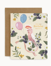 Load image into Gallery viewer, Many Happy Birthday Wishes Cockatoo