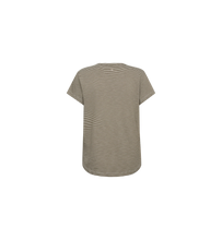 Load image into Gallery viewer, Camp Stripe Tee | Burnt Olive