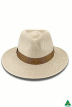 Load image into Gallery viewer, Pinehurst Golf Fedora Ivory/Dk Taupe