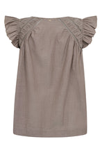 Load image into Gallery viewer, Woda Izha Blouse | Choco Chip