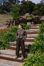 Load image into Gallery viewer, M.A.Dainty Trucker Jeans | Brown Snake