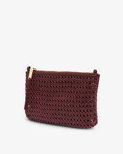 Load image into Gallery viewer, Molly Crossbody | Burgundy Weave