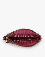 Load image into Gallery viewer, Molly Crossbody | Burgundy Weave