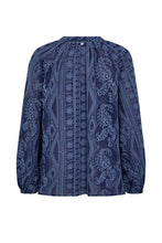 Load image into Gallery viewer, Gata Allo Blouse | Crown Blue