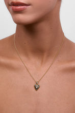 Load image into Gallery viewer, Stella Crystal Heart Necklace | Gold