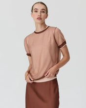 Load image into Gallery viewer, Kaspar Layered Tee | Pink/Toffee
