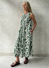 Load image into Gallery viewer, Botanica Drawcord Tank Dress | Print