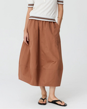 Load image into Gallery viewer, Alma Bubble Skirt | Toffee