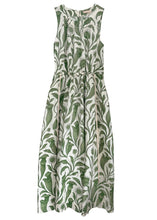 Load image into Gallery viewer, Botanica Drawcord Tank Dress | Print