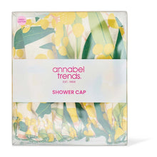 Load image into Gallery viewer, Linen Cotton Shower Cap | Golden Wattle