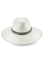 Load image into Gallery viewer, St Tropez Wide Brim Fedora | Ivory