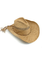 Load image into Gallery viewer, Stella Raffia Cowboy Hat