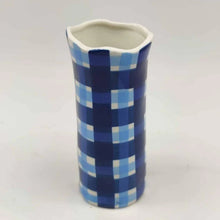 Load image into Gallery viewer, Small Vase | Navy &amp; Cornflower