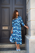 Load image into Gallery viewer, Cecilie Dress | Blue Mosaic