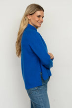 Load image into Gallery viewer, Petersham Wool/Cashmere Polo Neck | Azure