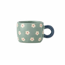 Load image into Gallery viewer, Nini Cup | Blue Floral Stoneware