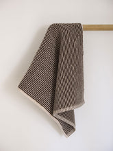 Load image into Gallery viewer, Stripe Cotton Hand Towel | Cocoa/Bone