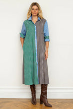 Load image into Gallery viewer, The Luna Shirt Dress | Chocolate Combo