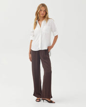 Load image into Gallery viewer, Split Back Button Down Shirt | White